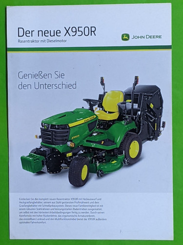 John deere x950r aufsitzmäher - x950r,