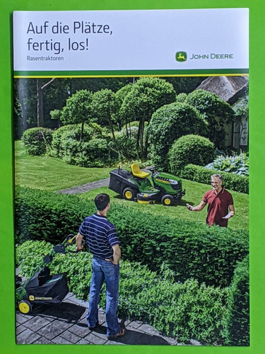 John deere aufsitzmäher - john,